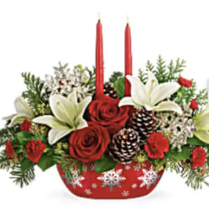 Snowflake Treasures Flower Bouquet