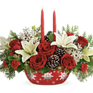 Snowflake Treasures Flower Bouquet