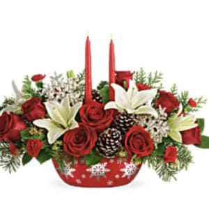 Snowflake Treasures Flower Bouquet