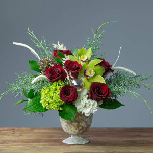Christmas Into The Woods Flower Bouquet