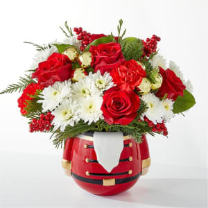 Merry Magic Nutcracker Flower Bouquet
