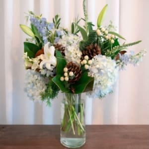Frosty Forest Flower Bouquet