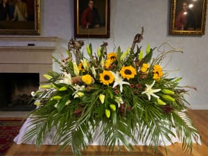 Double Casket Spray Flower Bouquet