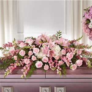 Double Casket Spray Flower Bouquet