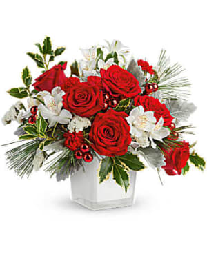 Teleflora's Festive Elegance Bouquet Flower Bouquet