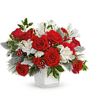 Teleflora's Festive Elegance Bouquet Flower Bouquet