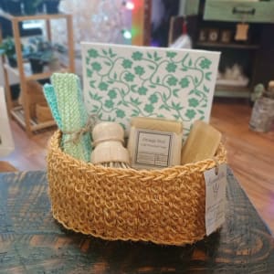 Kitchen Care Basket Flower Bouquet