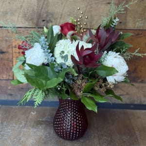 Christmas Spirit Vase Arrangement (ONE SALE - WAS $94.99)