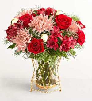 Christmas Popper Flower Bouquet