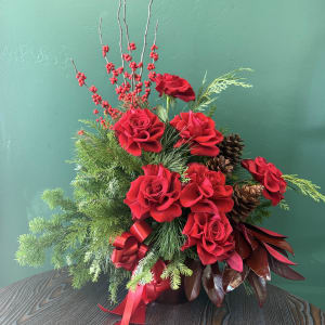 Yuletide Cheer By Elite Flower Bouquet