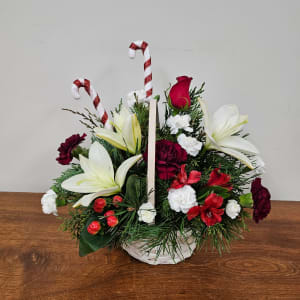 Peppermint Wishes Flower Bouquet