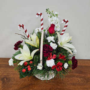 Peppermint Wishes Flower Bouquet