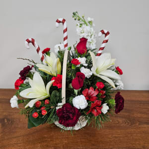 Peppermint Wishes Flower Bouquet