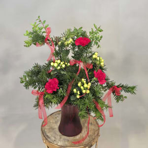 FESTIVE RIBBONS Flower Bouquet