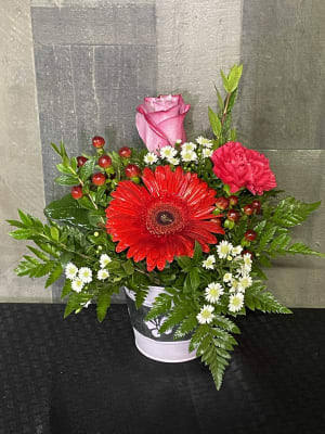 Curated Container Designs Flower Bouquet