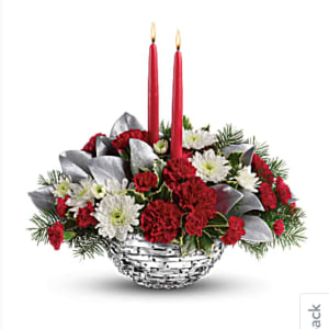 Winter Magic Centerpiece Flower Bouquet