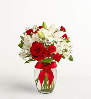 Fields of Europe Christmas Flower Bouquet