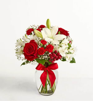 Fields of Europe Christmas Flower Bouquet