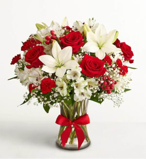 Fields of Europe Christmas Flower Bouquet