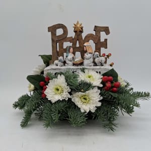 Nativity Arrangement Small Flower Bouquet
