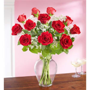 Only For You Long Stem Red Roses