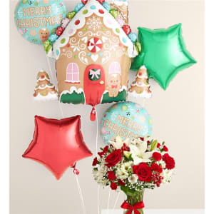 Fields Of Europe Christmas With Balloons