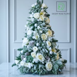 Winter Evergreen Tree