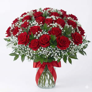 CLASSIC RED Flower Bouquet