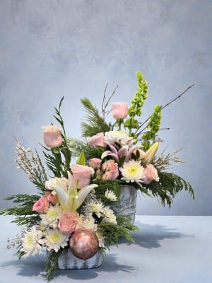 Pink Snow Flower Bouquet