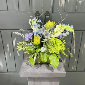 Blue Countdown Flower Bouquet