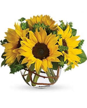 Sunny Sunflowers Flower Bouquet
