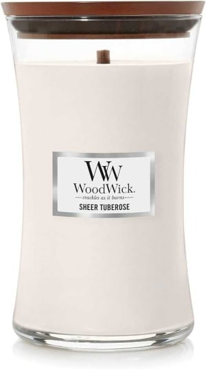 Wood Wick Candles 21.5 oz Flower Bouquet