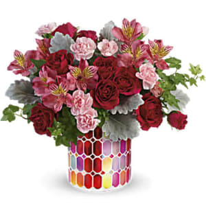 Mosaic Of Love Flower Bouquet