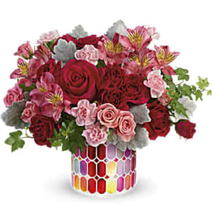 Mosaic Of Love Flower Bouquet