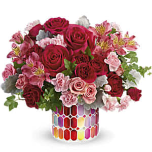 Mosaic Of Love Flower Bouquet