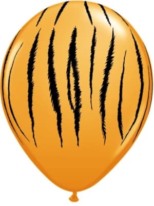 Tiger and Sports Balloons Flower Bouquet