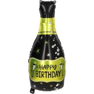 Happy Birthday Mylar Flower Bouquet