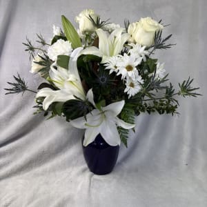 Chasing Winter Blues Flower Bouquet
