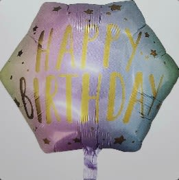 Happy Birthday Mylar Balloon