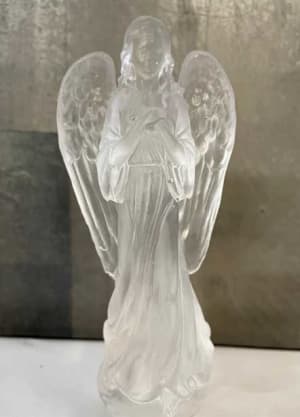 Resin Angel Plant pick Flower Bouquet