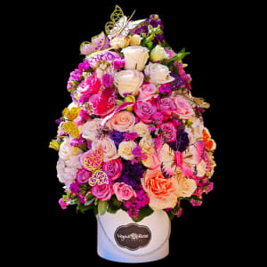 BRIGHT BUTTERFLY Flower Bouquet