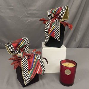 LUX Candle Decorative Box Flower Bouquet