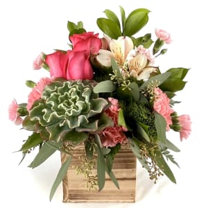 I'm A Succ-er For You Flower Bouquet