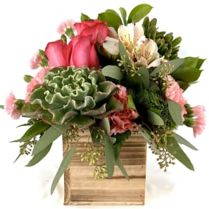 I'm A Succ-er For You Flower Bouquet