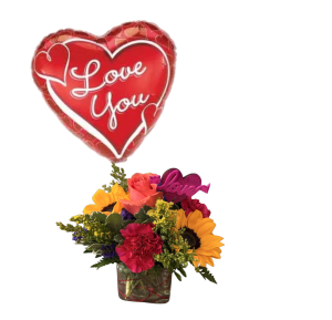 Colorburst Valentine Cube