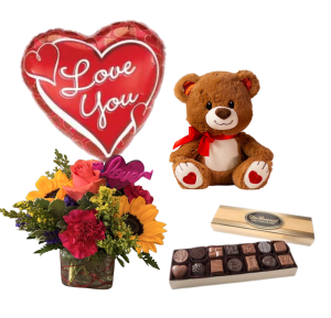 Colorburst Valentine Cube