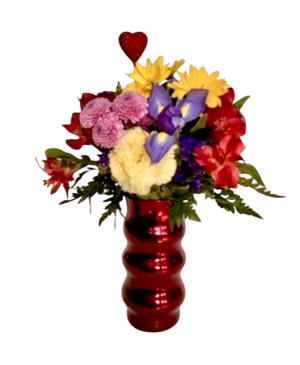 Radiant Love Valentine Bouquet Flower Bouquet