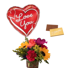 Colorburst Valentine Cube