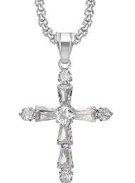 Silver Necklaces Flower Bouquet