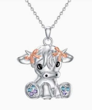 Silver Necklaces Flower Bouquet